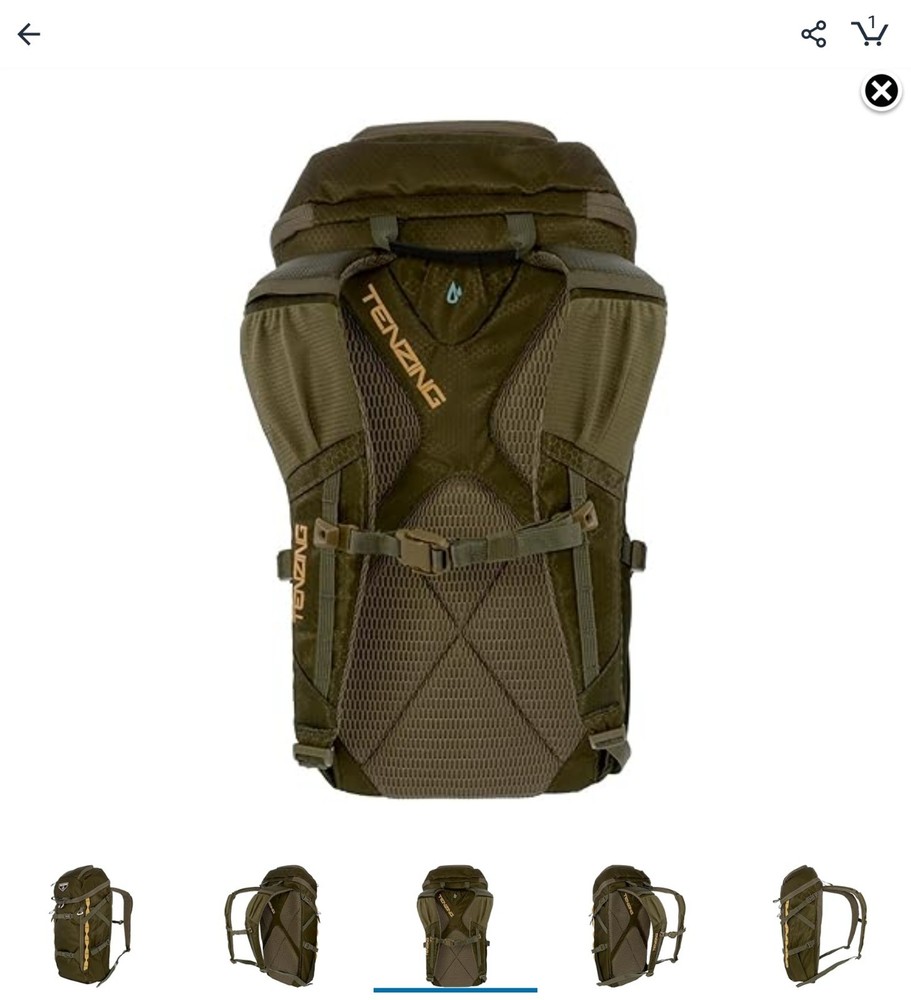 Tenzing Outdoors Day Pack - 1500 Cubic Inch