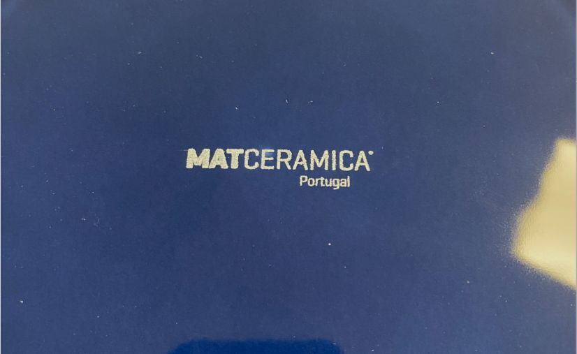 $220 MatCeramica Blue Rope 16-Piece Earthenware Dinnerware Set