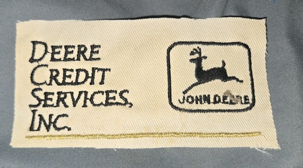 John Deere Deere Credit Services Inc Shirt Patch