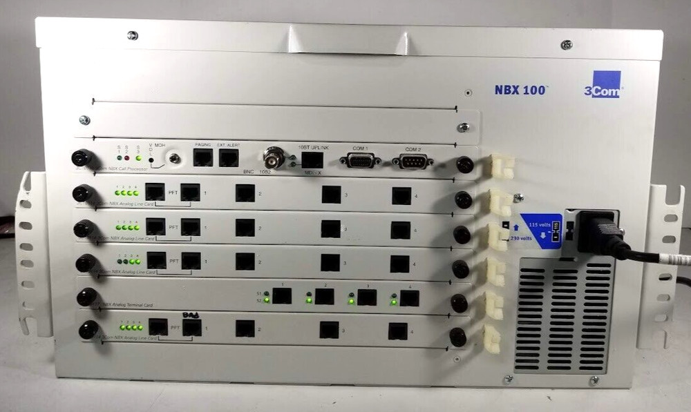 3COM NBX 100 COMMUNICATION SYSTEM