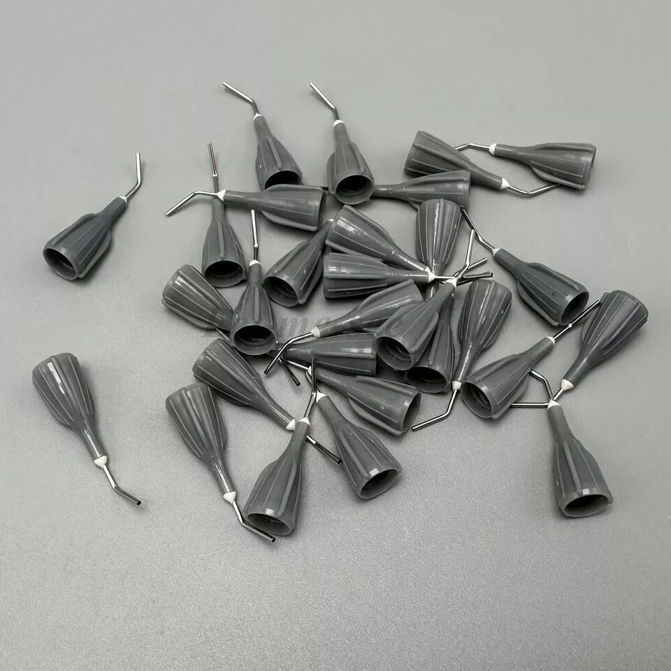 Dental Acid Etch Flow Prebent Dispensing Needle Irrigation Tip Syringe Tips