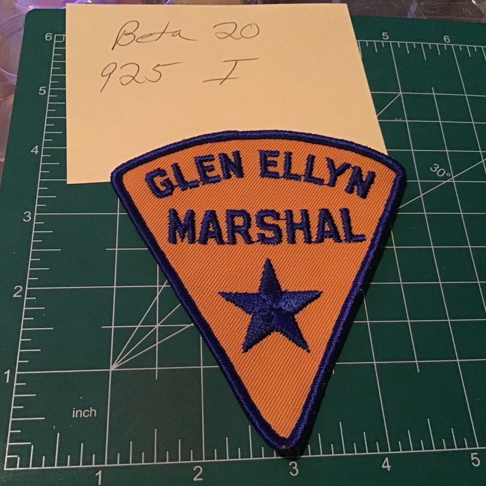 Glen Ellyn Illinois (IL) Marshal Patch