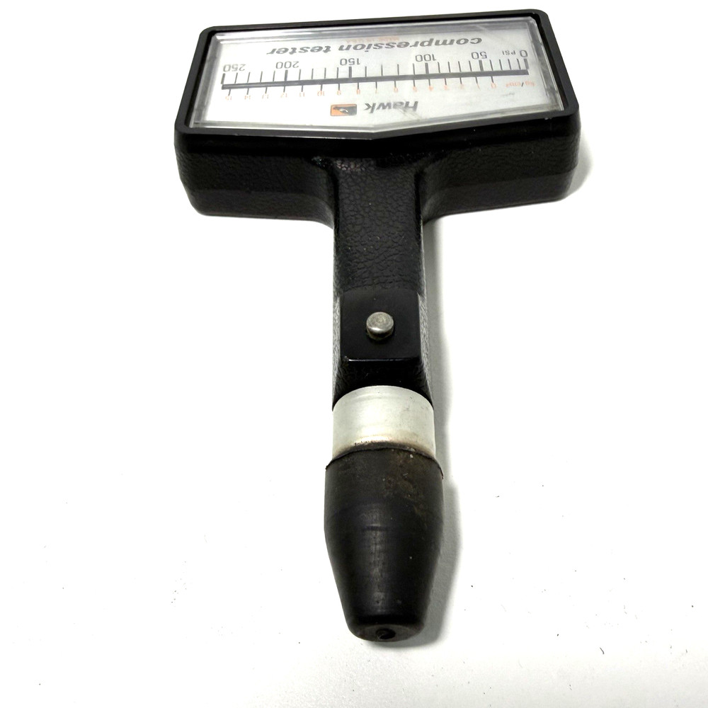 Hawk Compression Tester 0-250 PSI Handheld