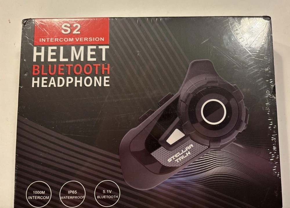 Stellar Talk-S2 Motorcycle Helmet Wireless Bluetooth Headset