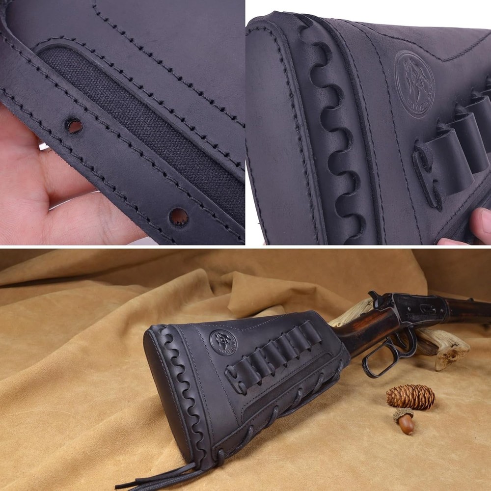Leather Cheek Rest Pad