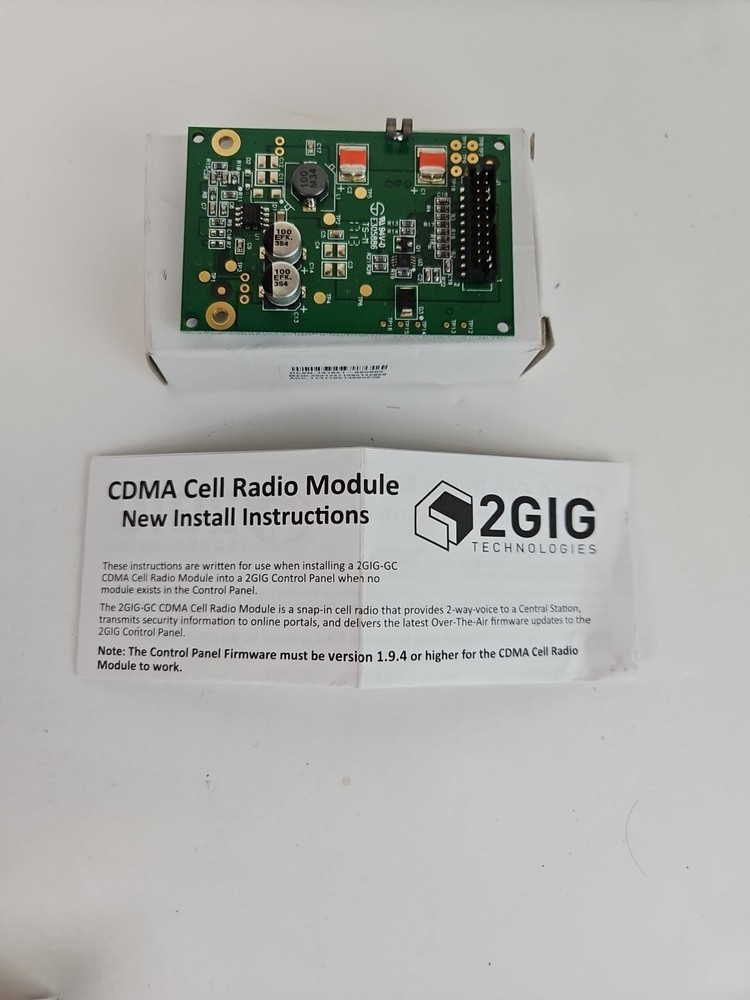 Linear 2GIG-GCCDMV-A CDMA Cellular Telephone Module Missing Screws