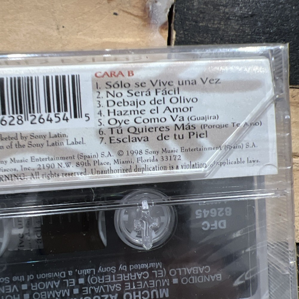 Sugar Tan Cassette Spanish Lots Sugar Grandes Exitos 1997