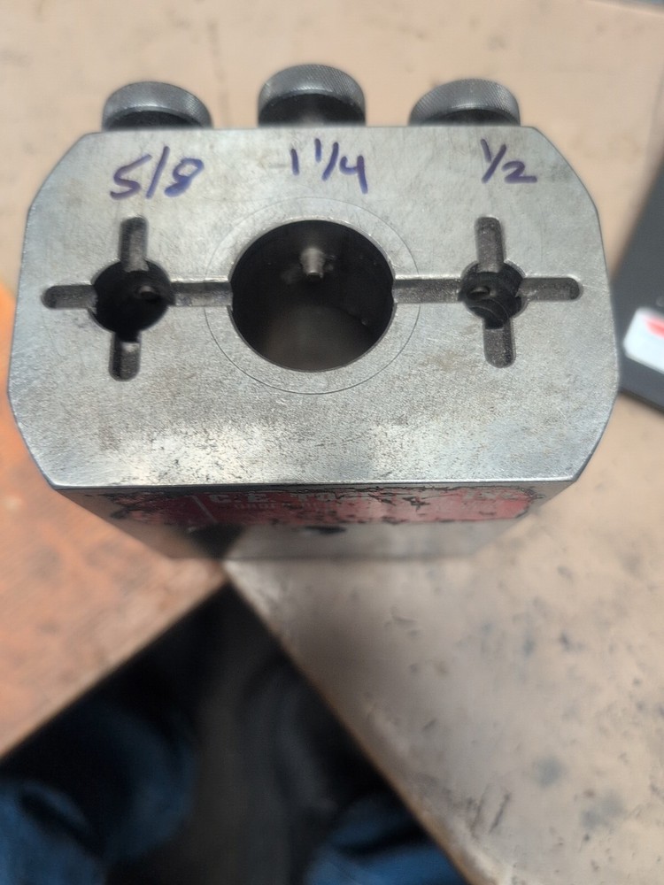 punch sharpening fixture