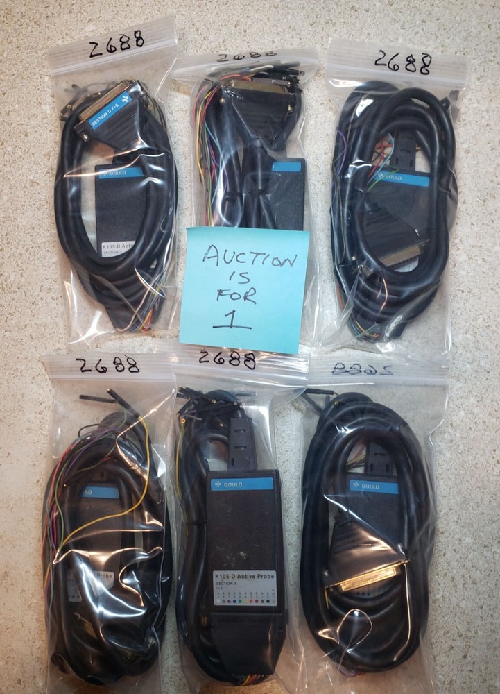 Gould K-105-D Active Probe w/Leads - Untested!