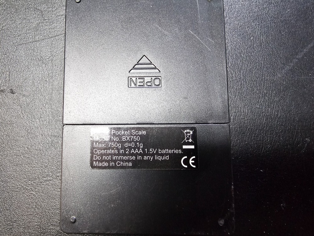 Weight Max Scale - Pocket Scale, Max Capacity 750gX0.1g - Tested Fully Working