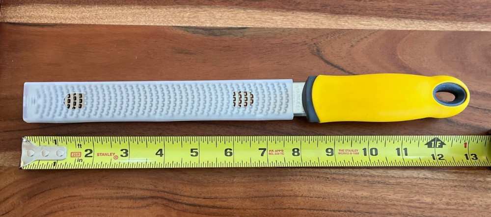 Set of 3 Kitchen Graters – 2 Microplane‑Style Graters + Handheld Zester – EUC