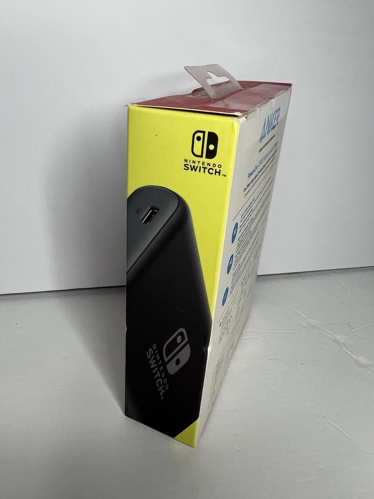 Anker PowerCore 13400 Nintendo Switch Edition portable charger.