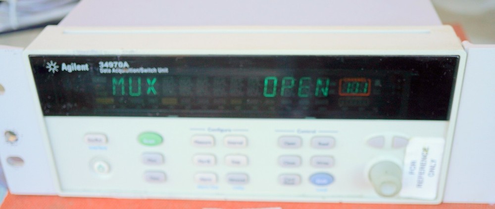 2-HP Agilent 34970A Data Acquisition / Switch Unit / NO Modules