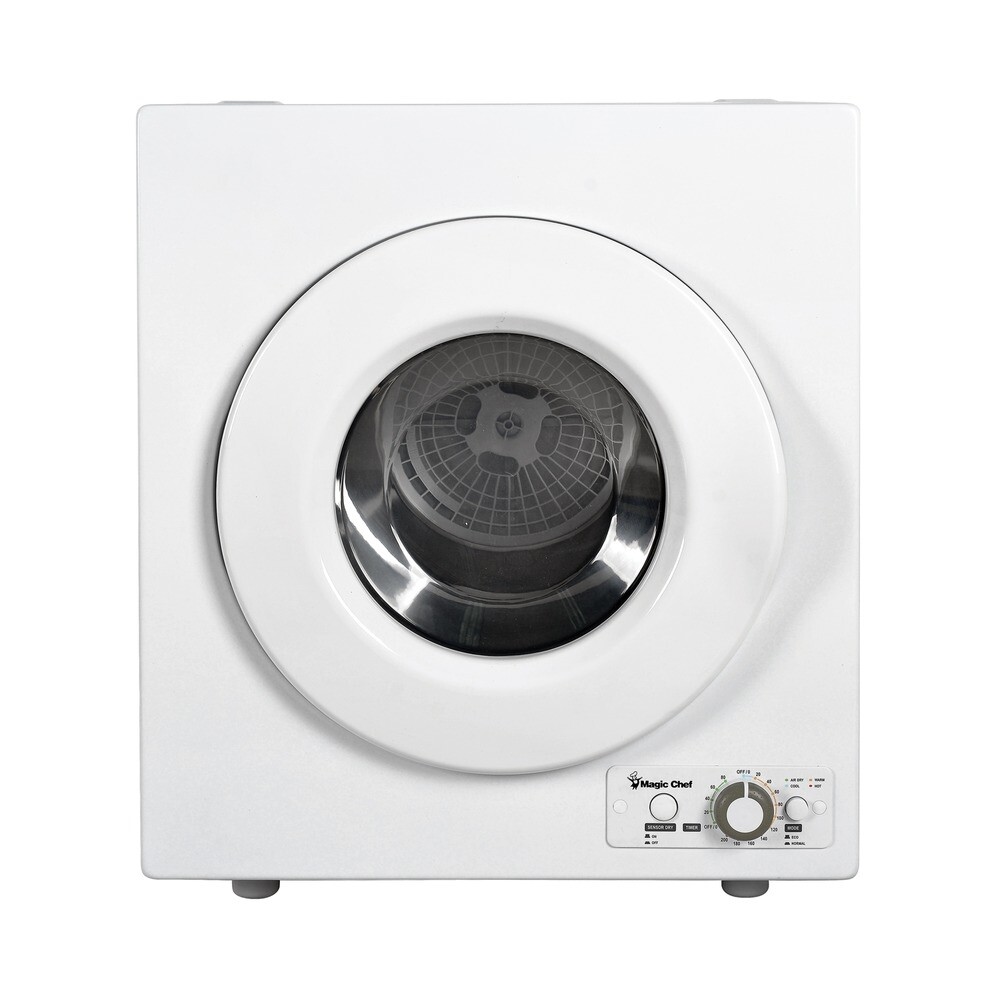 Magic Chef Compact Dryer - 2.6 Cu. Ft. Capacity, 120V (MCSDRY1S)