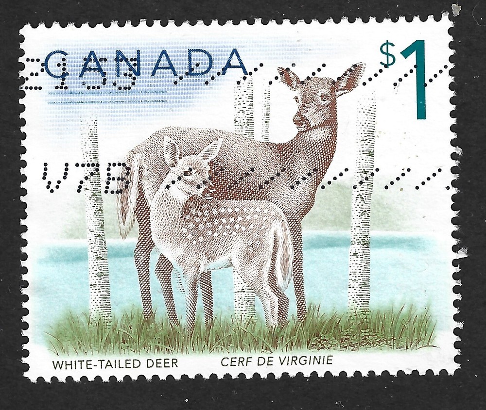 Canada 2005 #1688-89 High Values (Wildlife) - Used