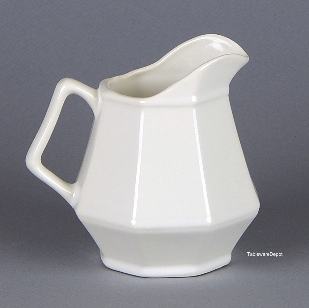 Homer Laughlin, Colonial White: 10 oz. Creamer, MINT Condition!
