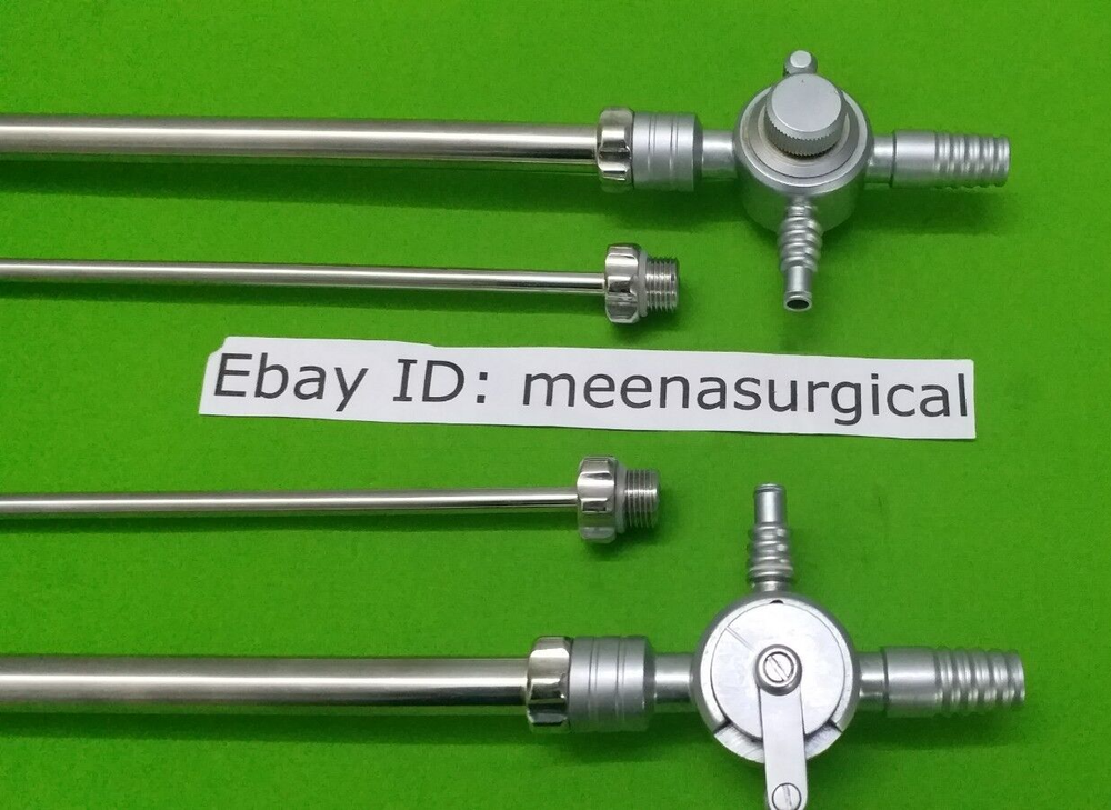 2PC Suction Irrigation 10x330mm Laparoscopic Endoscopy Surgical Instruments