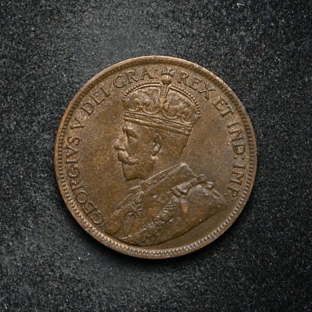 1917 Canada Large One Cent AU++ (bb14507)