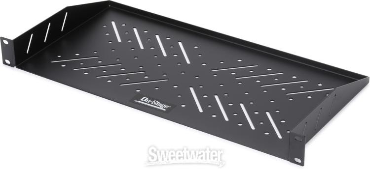 On-Stage Vented Rack Shelf - 1U