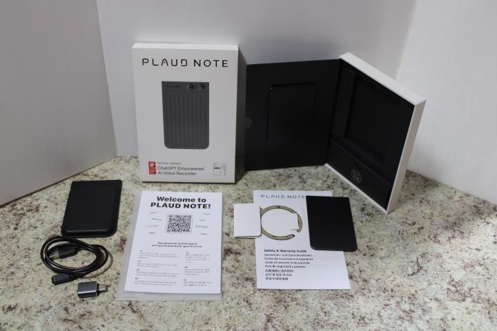 PRE-OWNED Plaud Note BLACK AI Voice Recorder SUBSCRIPTION PLAN NOT INCLUDED