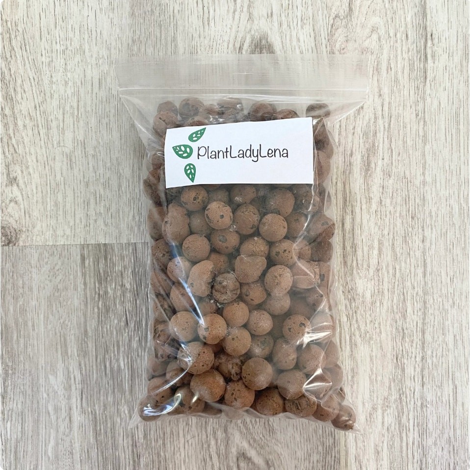 Expanded Clay pebbles LECA | Semi-hydroponics 1 lb bag