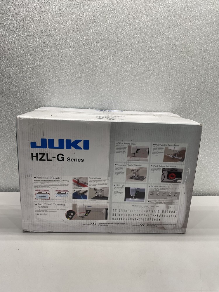 Juki HZL-G120 Series Full Sized Computerized Sewing Machine