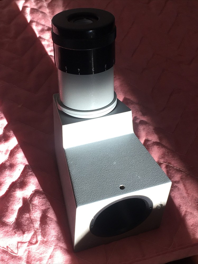 Grey Surgical Microscope Eyepiece Attachment Focusable Monocular Maybe Zeiss?
