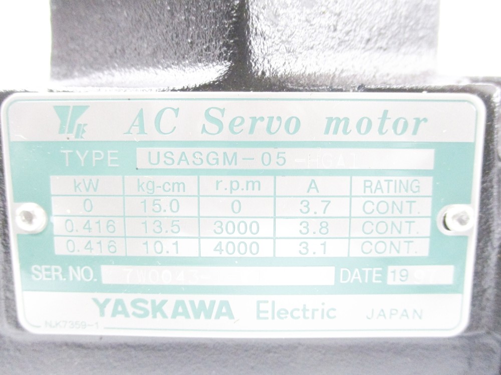 YASKAWA USASGM-05-HGA1 NSMP