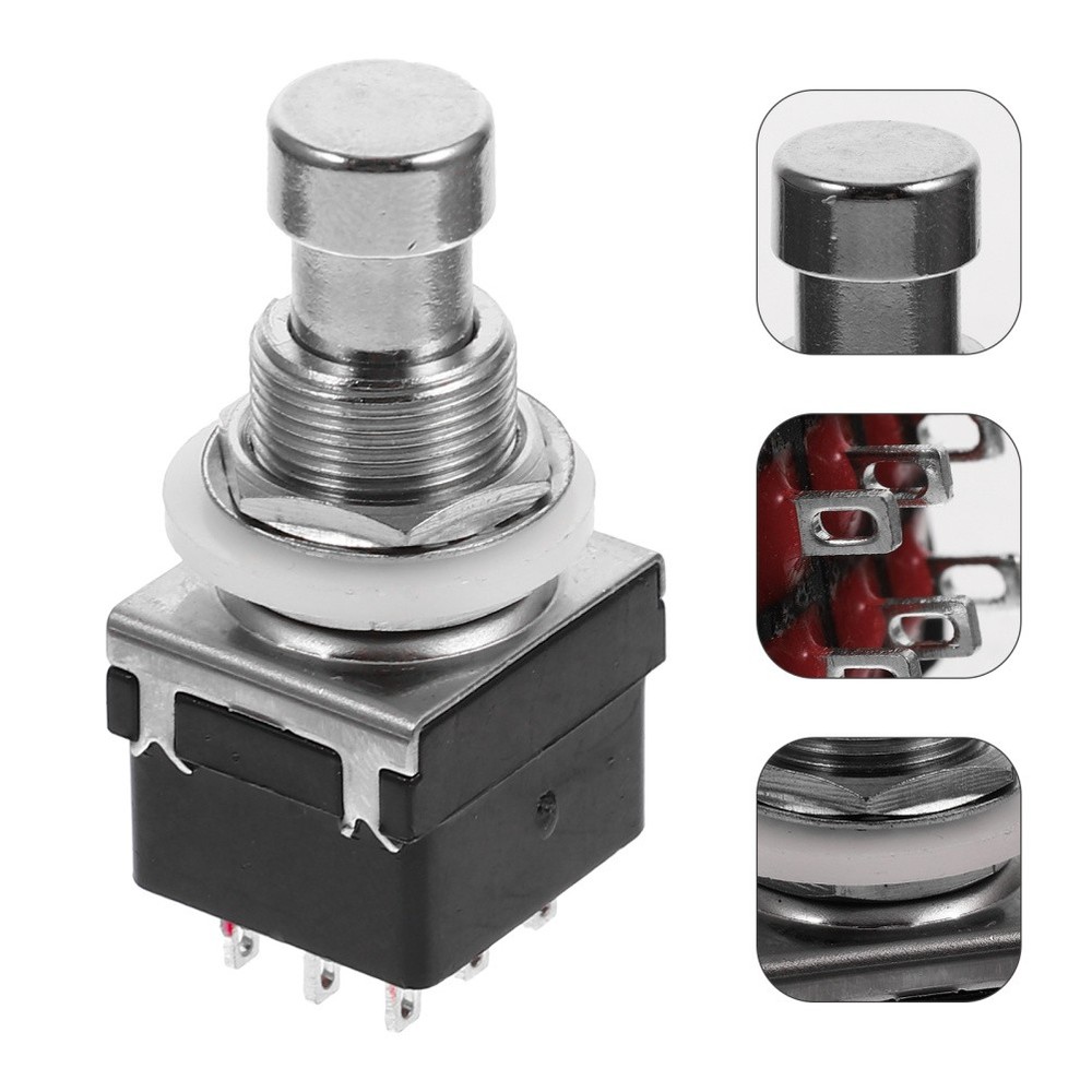 Switch Guitar Pedal Footswitch Button Operated Controller Momentary