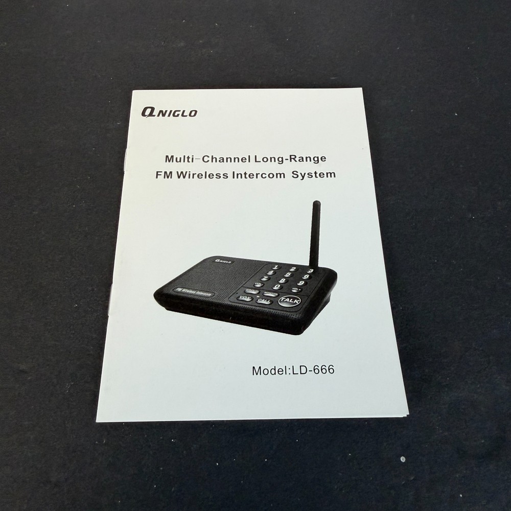 Wireless Intercom System