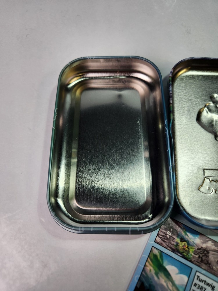 TURTWIG SINNOH STARS MINI TIN EMPTY