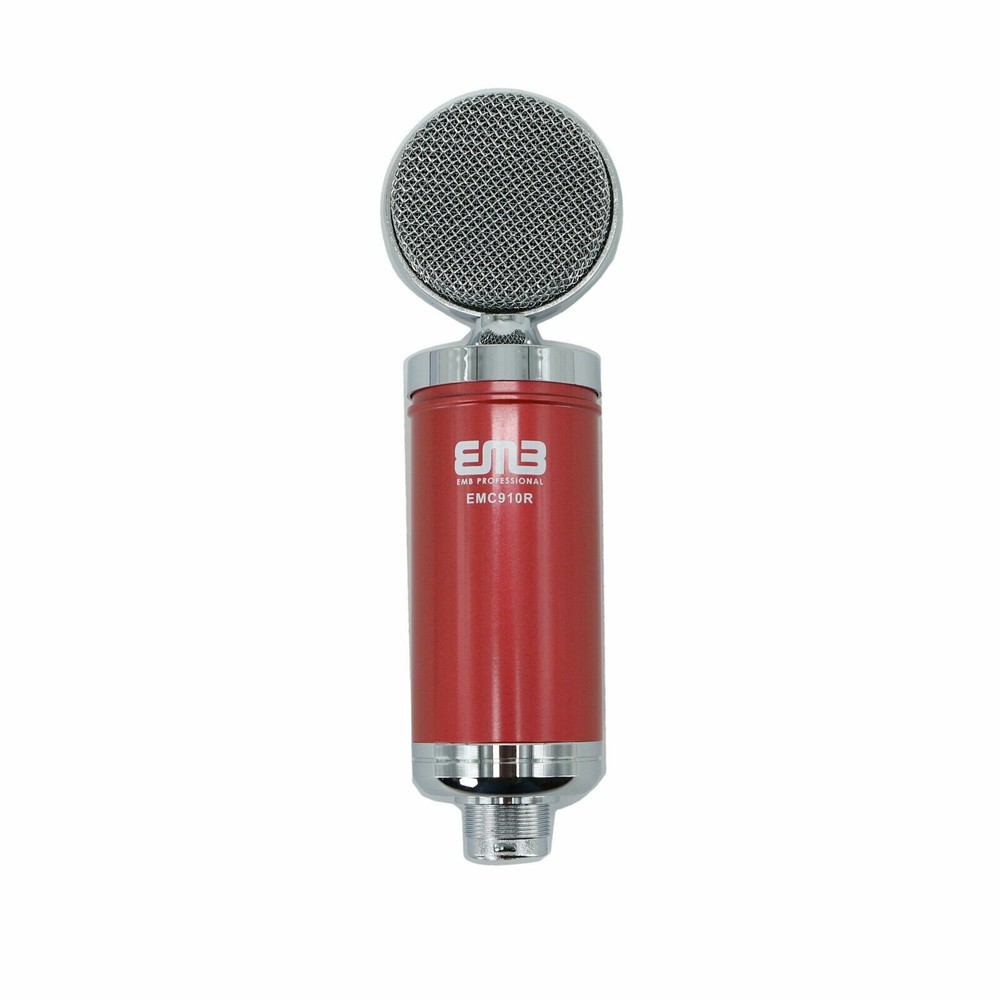 EMC910 Wide Dynamic Range Large Diaphragm Condenser Studio Microphone Red