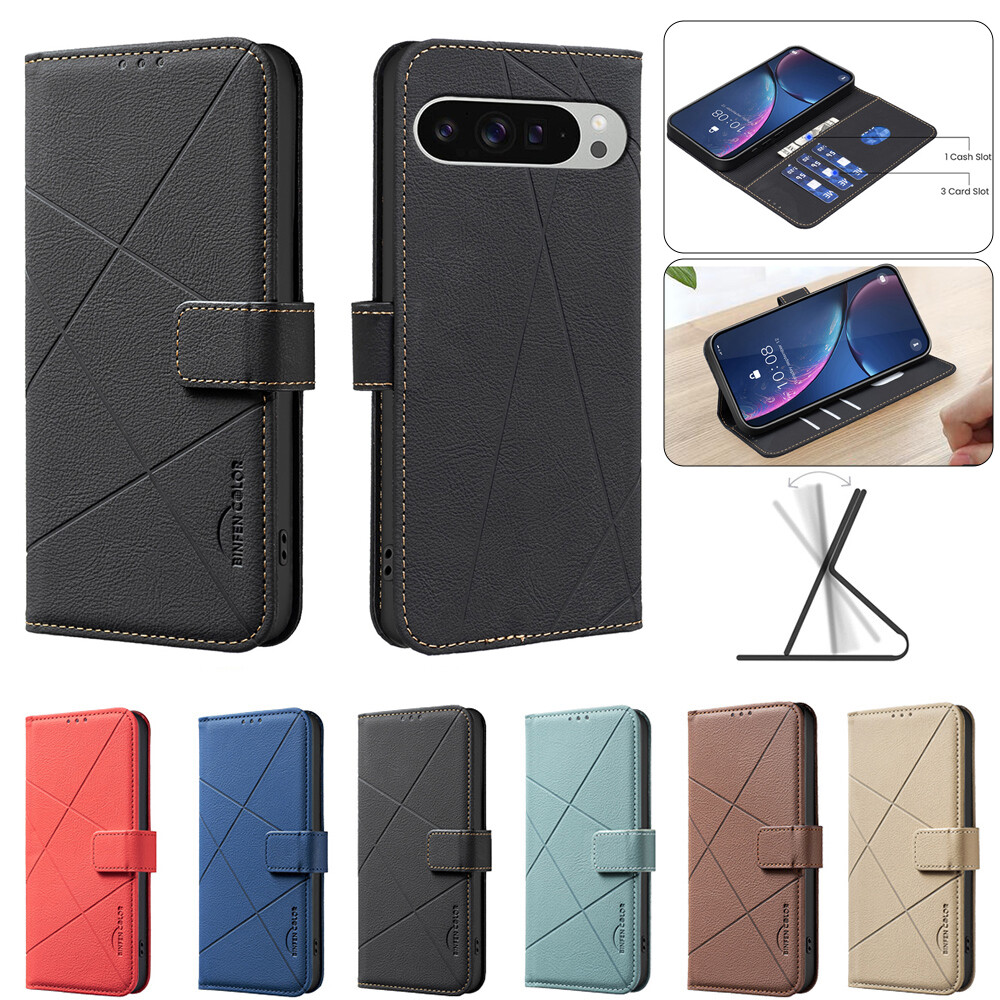 Wallet pattern Stand Cover For Google Pixel 9 Pro XL/For Google Pixel 8A