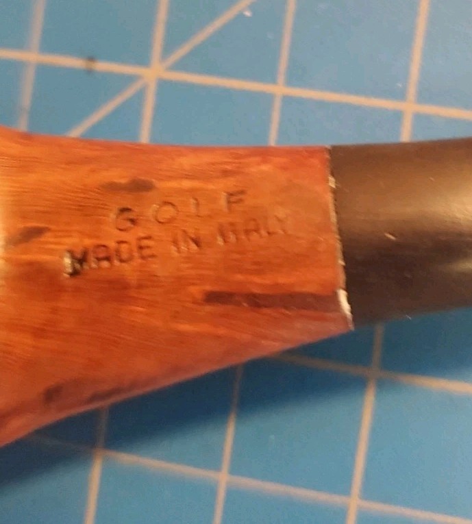 Unique Golf Imported Briari Smoking Pipe