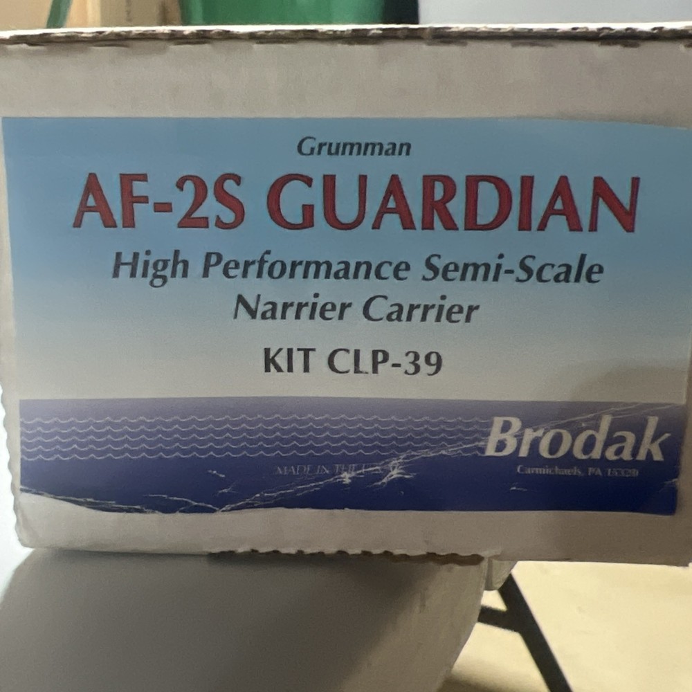 Brodak AF-2S Guardian CLP-39 Model Kit 42” WS