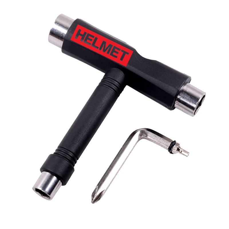 Helmet Skateboard T-Tool Officially licensed Skateboard tool