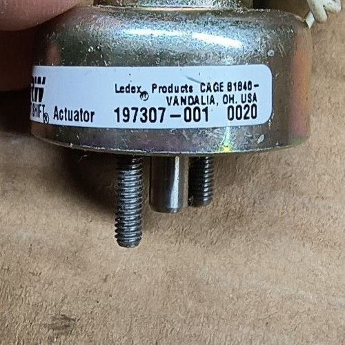 Ledex TRW Soft Shift Actuator 197307-001 0020