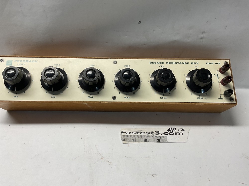 Feedback Decade Resistance Box DRB-142 Ohm General Radio