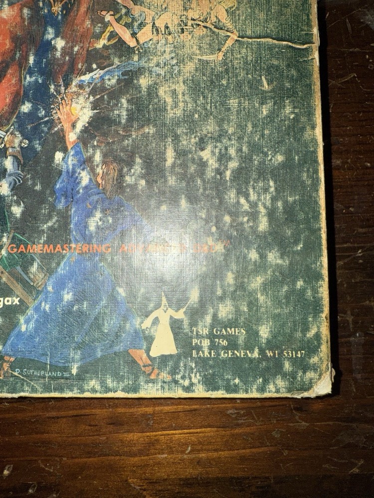 Advanced Dungeons & Dragons - Dungeon Masters Guide - 1st Edition - 4th printing