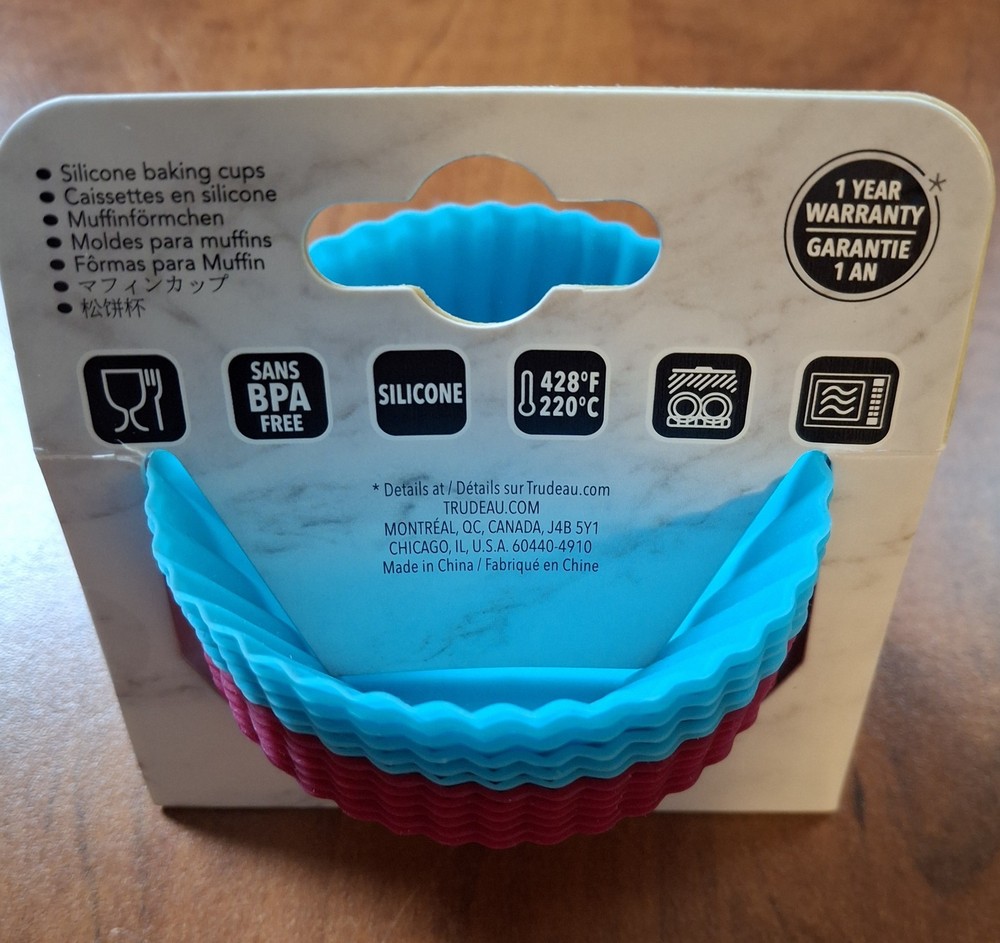 Trudeau Confetti Style Silicone Baking Set