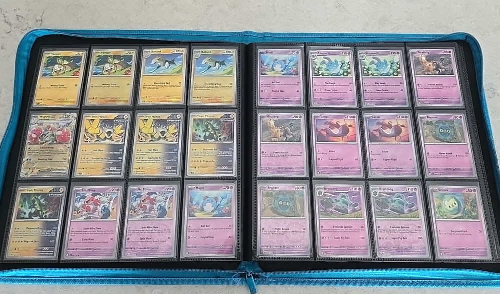 POKÉMON Temporal Forces Complete Base Set w/ Reverse Holo + Binder - 311 Cards