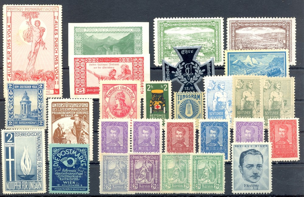 AUSTRIA 28 x POSTER STAMP */(*) --MOST VF