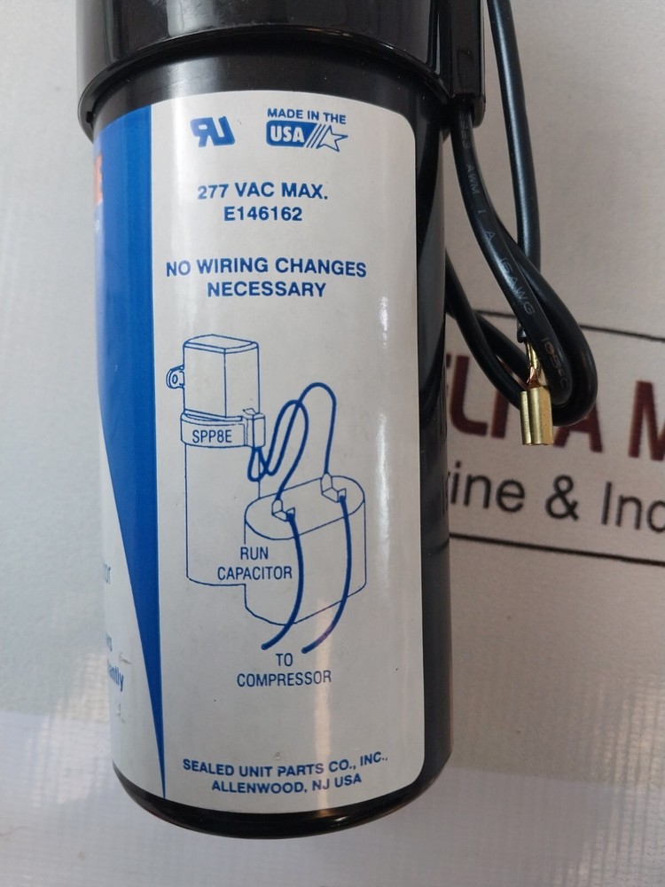 Supco spp8e electronic potential relay and start capacitor