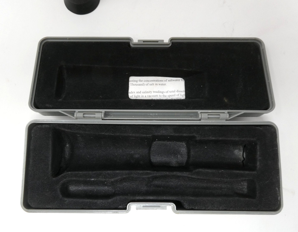 JBJ C-Scope Refractometer Model CS/Manual For Testing Marine Salinity w/ Manual