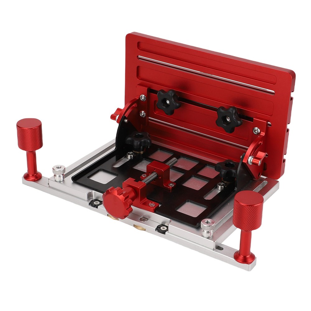 Adjustable Table Saw Vertical Push Handle Woodworking Backer Backplate Clip Kit