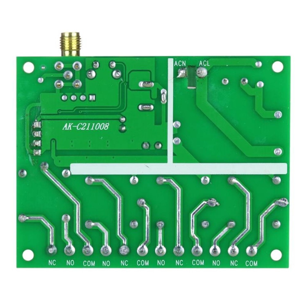 DC 12V 24V 36V 4CH Remote Control Switch 433Mhz 10A Wireless Remote Control S...