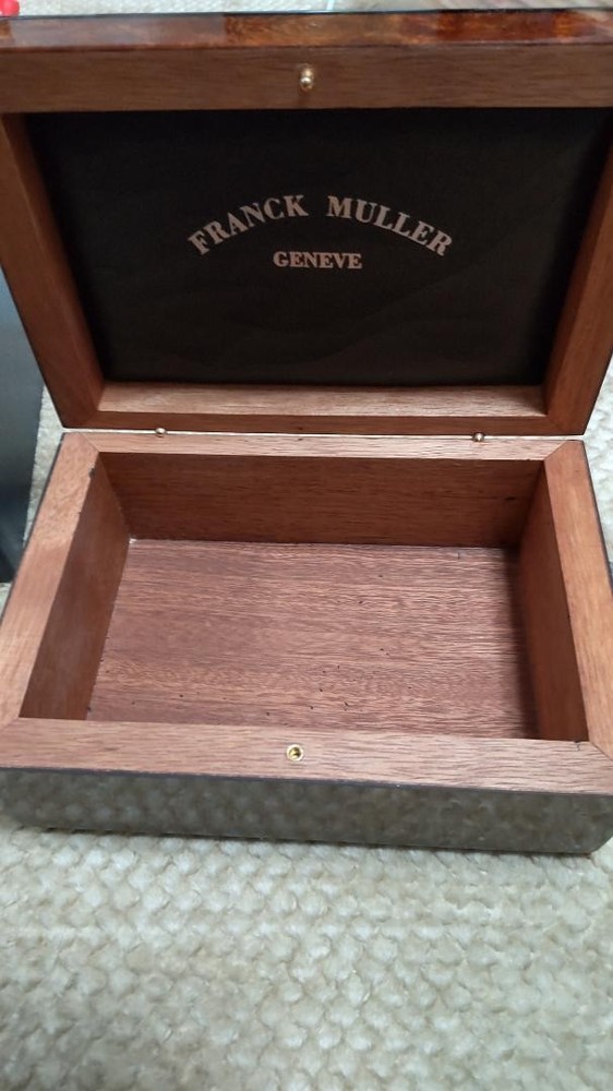 Franck Muller Luxury and Authentic Storage Case Premium Packaging Collective