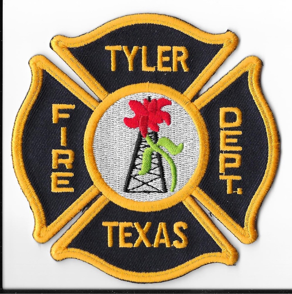 Tyler Fire Department, Texas Shoulder Patch V1