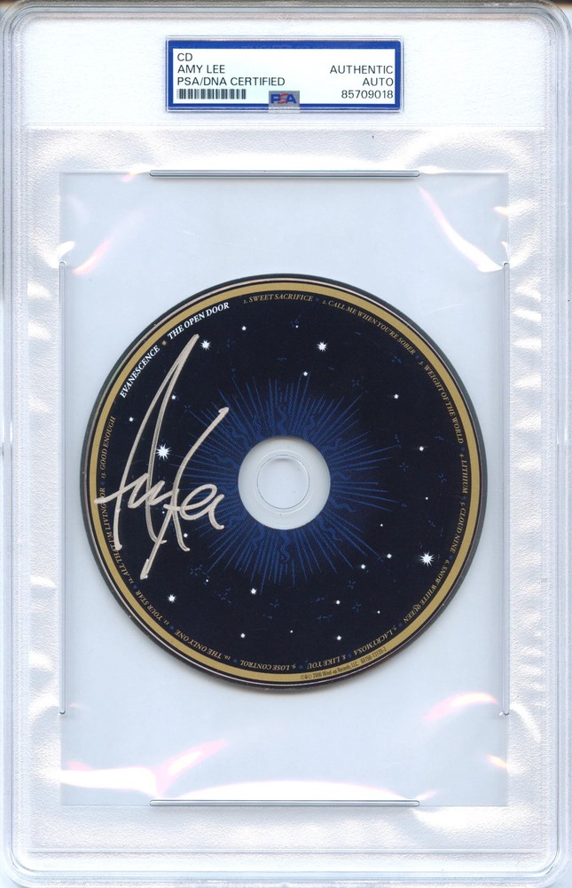 Amy Lee Signed Autographed CD “The Open Door” PSA/DNA Authenticated