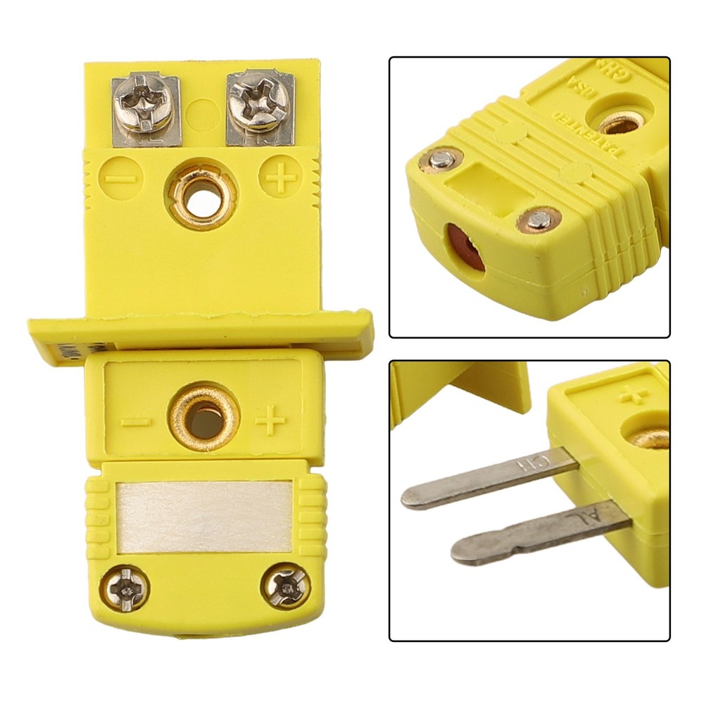 Simplified K Type Thermocouple Setup with Miniature Socket & Connector